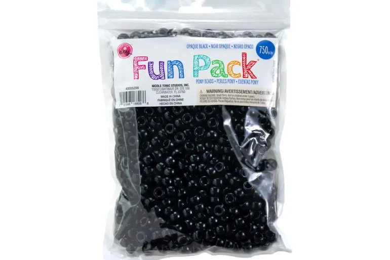 Pony Bead Fun Pack – 500pc. Valentine Mix