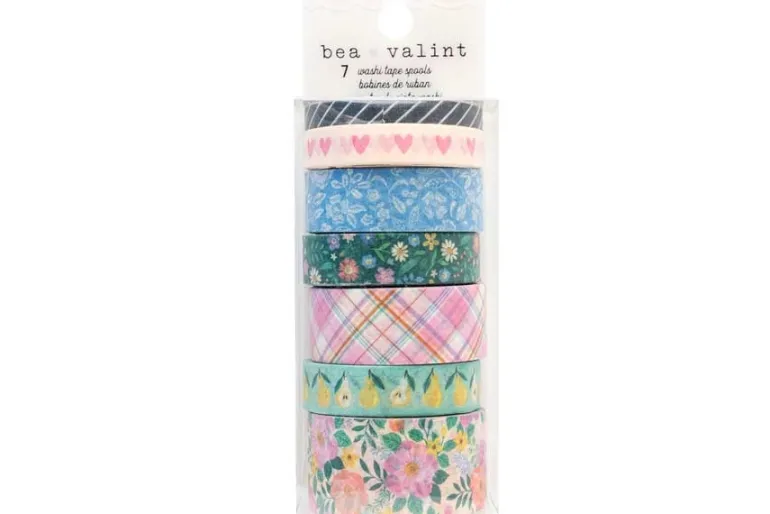Poppy & Pear 7pk Washi Tape