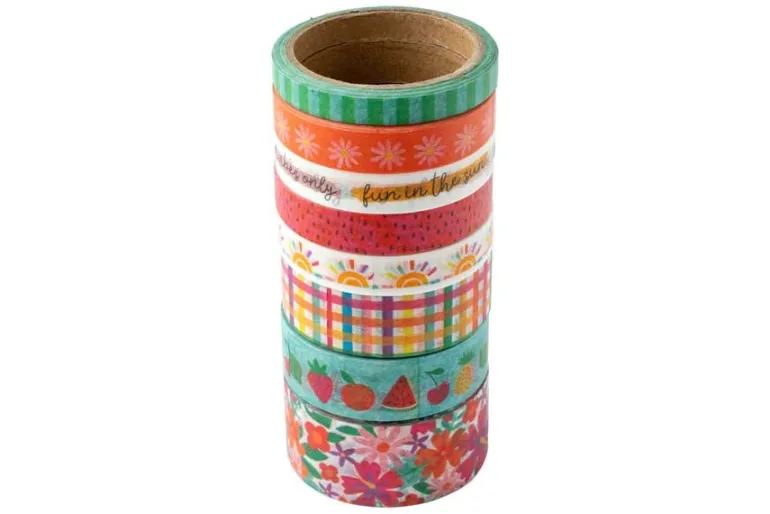 Poppy & Pear 7pk Washi Tape