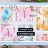 Postage Collage Dog Silhouettes Stamp Set