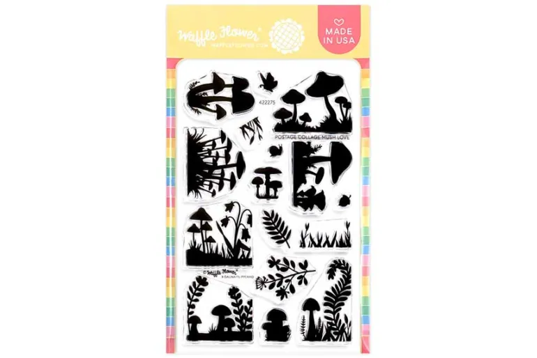 Postage Collage Stamp Set
