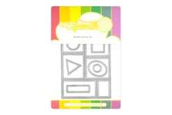 Postage Collage Wildflower Silhouettes Stamp Set