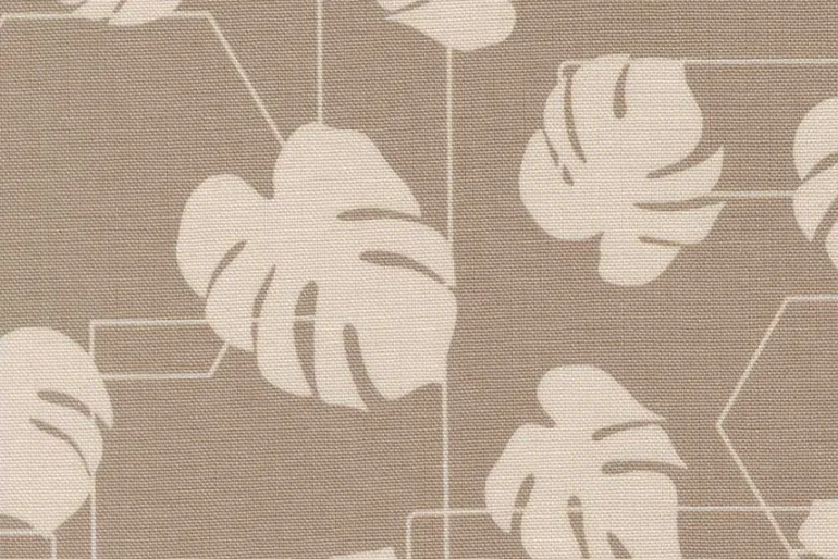 Potted Canvas Indoor Jungle on Clay