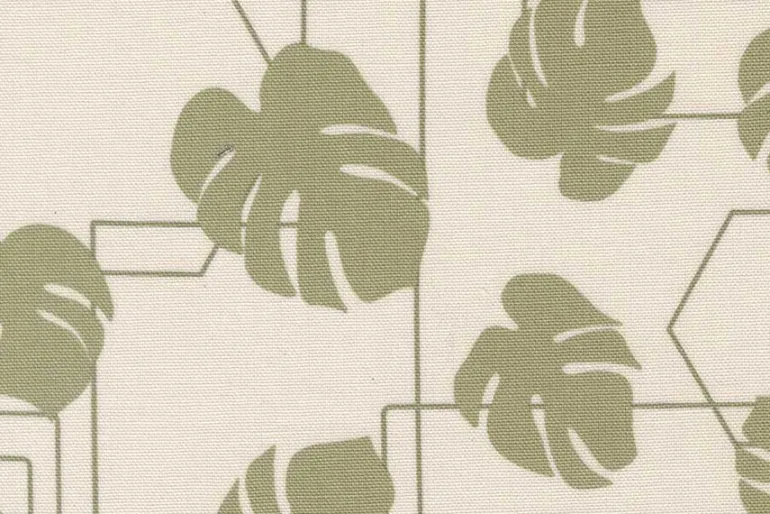 Potted Canvas Indoor Jungle on Clay