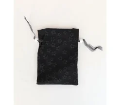 Pouch – Cherry Blossoms Black – 6 Piece