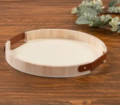Premium Bamboo Charcuterie Tray with Ramekins and Hidden Knife Drawer