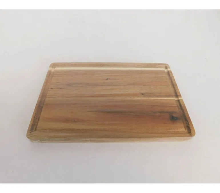 Premium Bamboo Charcuterie Tray with Ramekins and Hidden Knife Drawer