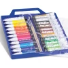 Primo Tempera Paint bottle Set – 8 Color Metallic and Fluorescent