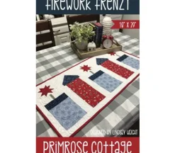 Primrose Cottoge Fireworks Frenzy Sewing Pattern. PCQ-033
