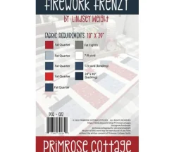 Primrose Cottoge Fireworks Frenzy Sewing Pattern. PCQ-033