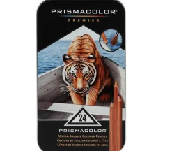 Prismacolor Watercolor Pencil Tin Set – 24 Piece