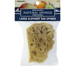 Pro Art Sponge – Natural Elephant Ear – 3-4-inch Large