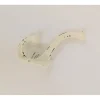 2-Prong Iron Hook – White Finish