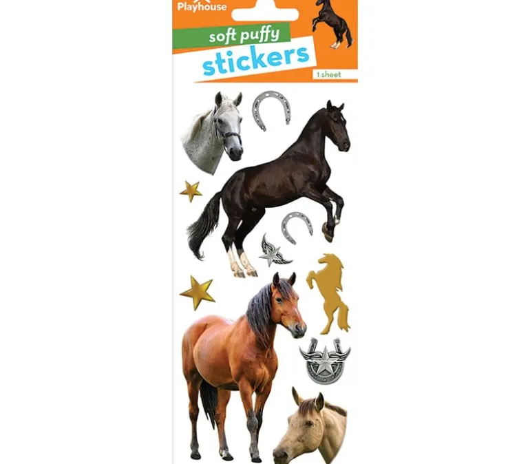 Puffy Stickers – Horse