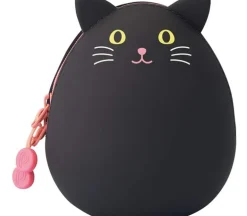 PuniLabo Egg Pouch – Black Cat