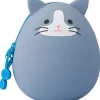 PuniLabo Egg Pouch – Gray Cat