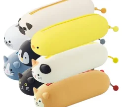 PuniLabo Zipper Punch –  Gray Cat