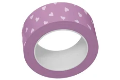 Purple Tiny Hearts Washi Tape