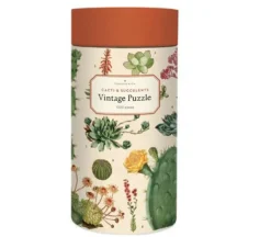 Puzzle – Vintage Cacti and Succulents 1000 Piece