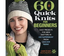 60 Quick Knits For Beginners Book