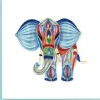 QuillingCard Quilled Greeting Card – Elephant
