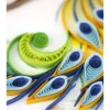 QuillingCard Quilled Greeting Card – Posing Peacock