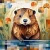 Quiltberry Farm Notecard – Baby Squirrel