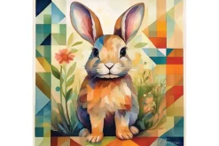 Quiltberry Farm Notecard – Baby Beaver
