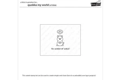 Quokka My World Stamp Set