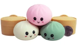 Rainbow Metallic Squishy Bun