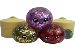 Rainbow Metallic Squishy Bun
