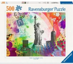 Ravensburger New York Postcard Puzzle – 500 Piece