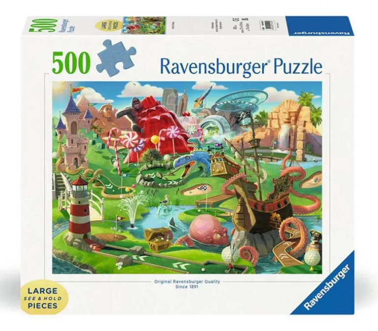 Ravensburger Putt Putt Paradise Puzzle – 500 Piece Large Format