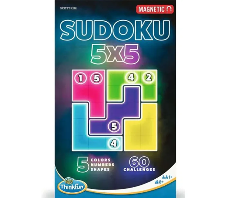 Ravensburger ThinkFun Sudoku Magnetic Travel Puzzle Game