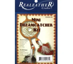Realeather Kit – Mini Dreamcatcher