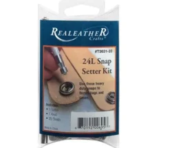Realeather 24L Snap Setter Kit