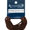 Realeather Soft Suede Lace – 3/32-inch x 2-yard – Café