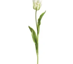 20″ Real Touch Tulip Spray, Cream