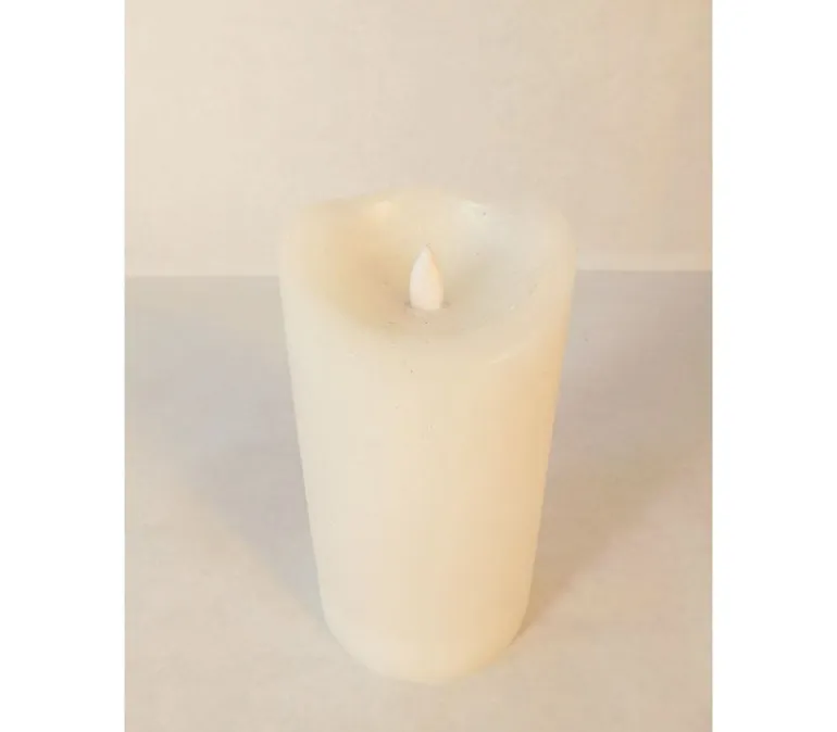 Real Wax Flameless Candle – 4-inch x 7-inch