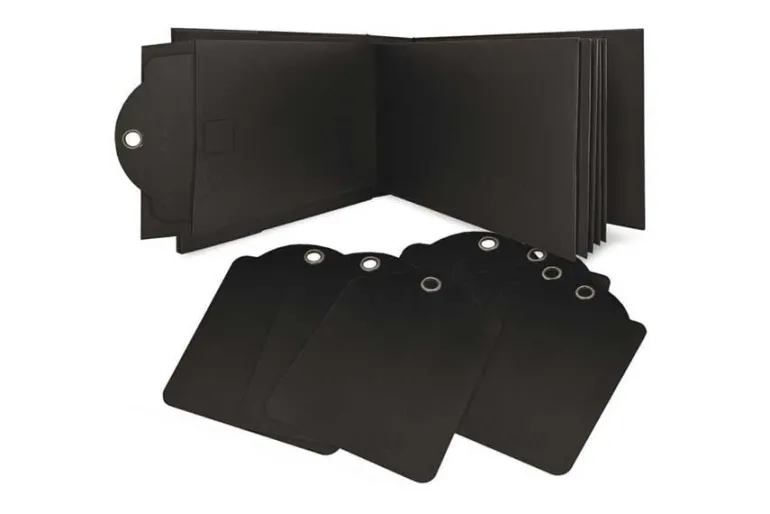 Rectangle Policy Envelope Album — Black