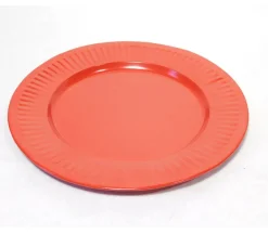 Red Metal Plate