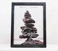 Regal Visage Wall Frame – Black Oak (view sizes)