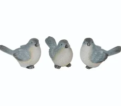Resin Grey Bird – 1 Bird – Style Shipped is Randomly Picked