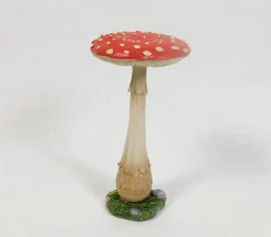 Resin Mushroom with Flat Top – 6.5-inch Tall