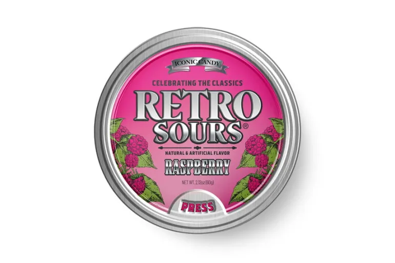Retro Sours – Raspberry 2.12oz Tin