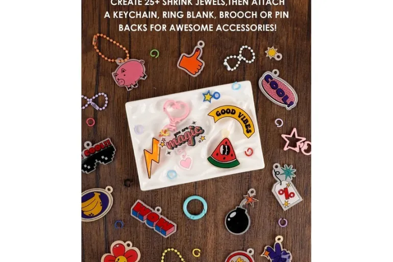 Retro Vibes Shrink to Sparkles Craft Kit