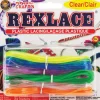 Rexlace Plastic Lacing Clear Assorted – 6 count RX6 3