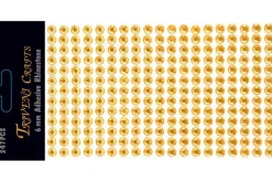Rhinestone Dot Stickers – 8mm – Clear