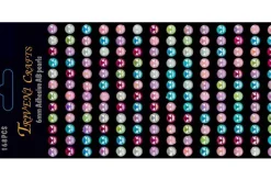 Rhinestone Dot Stickers – 4mm – Clear