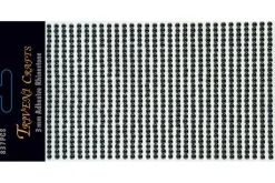 Rhinestone Dot Stickers – 3mm – Clear